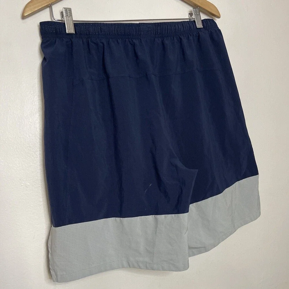 Nike Dri-FIT US Football Training Short Men's L Navy Blue White Gray NWT Flaw
